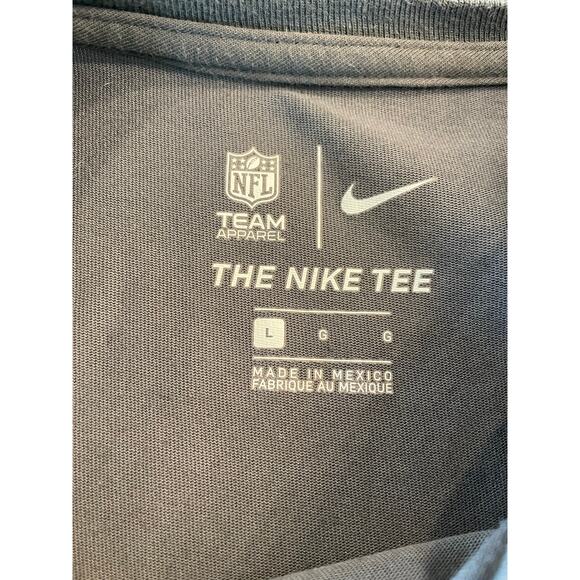 Crucial Catch  Nike Dri-Fit X Dallas Cowboys ladies Tee L Gray Intercept Cancer - Picture 4 of 10